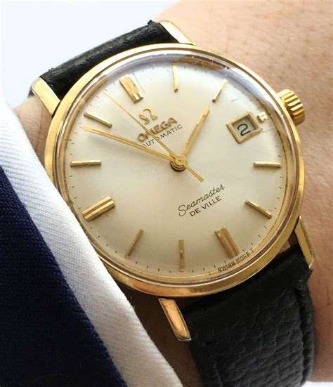 omega automatic seamaster deville vintage.